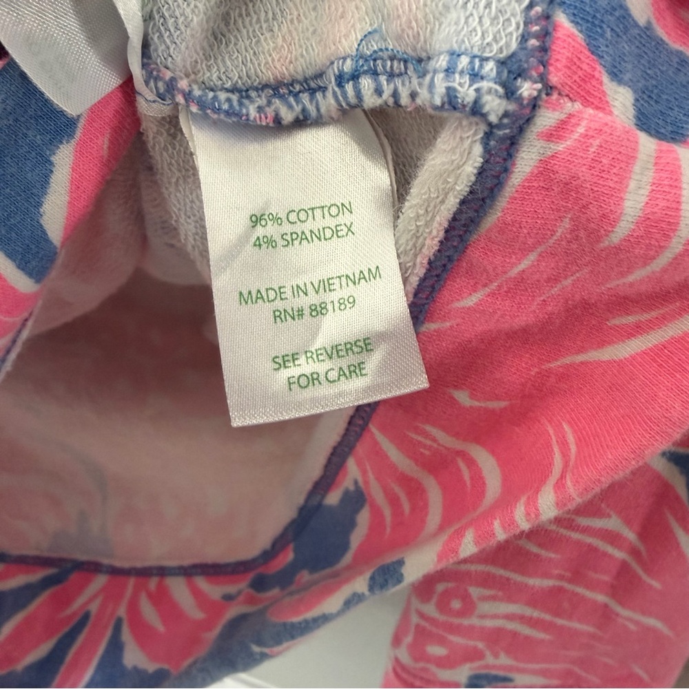 Lilly Pulitzer Skipper Popover Quarter Zip Pullover Treasure Trove UPF 50+ XXS - Picture 9 of 10